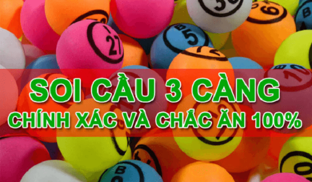 Xác suất để có thể trúng 3 càng cao hay thấp